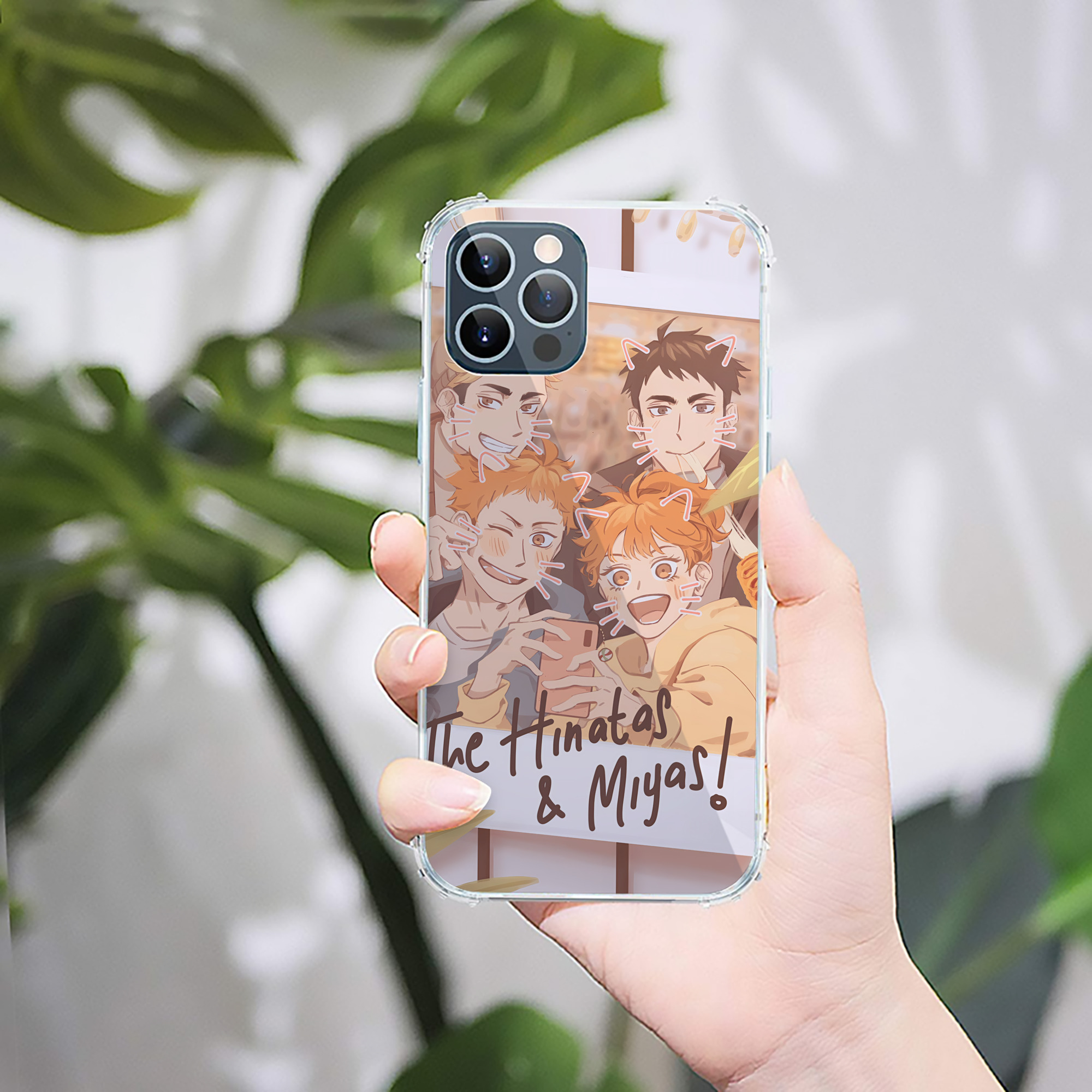 （画像用） ハイキュー!! Haikyu!! 【iPhone 12シリーズ対応】透明スマホケース（クリアソフトケース）